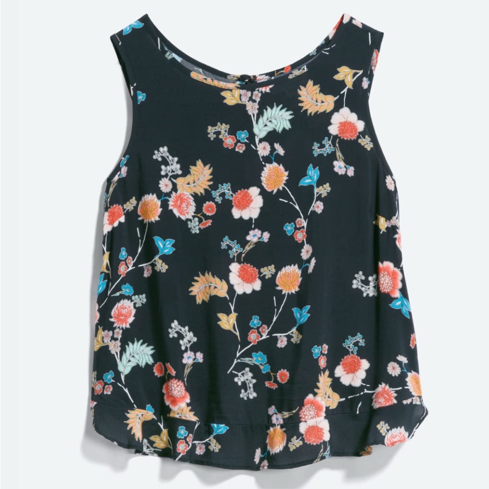 Velvet by Graham & Spencer Floral Sleeveless Adelene Top